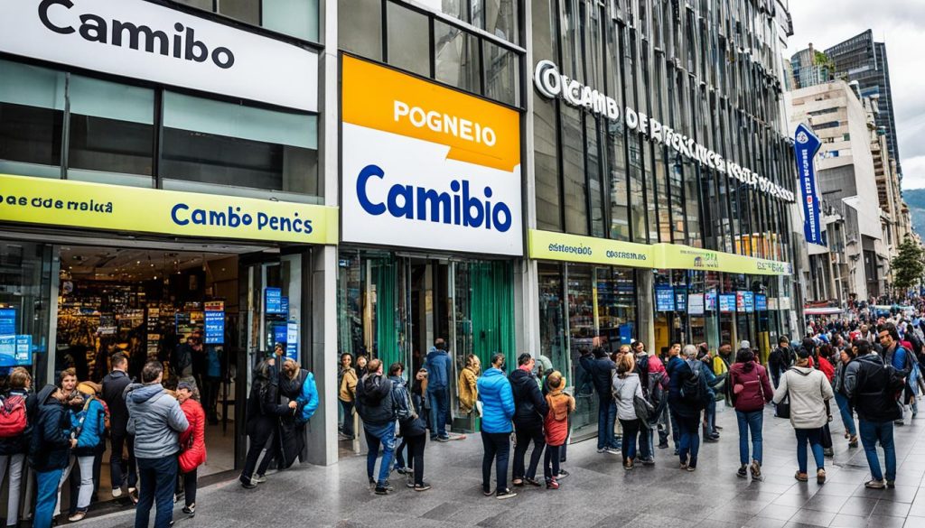 Cambio Pesos Bogotá