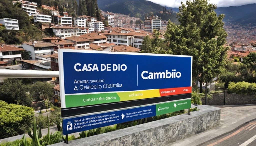 oficina de cambio de moneda